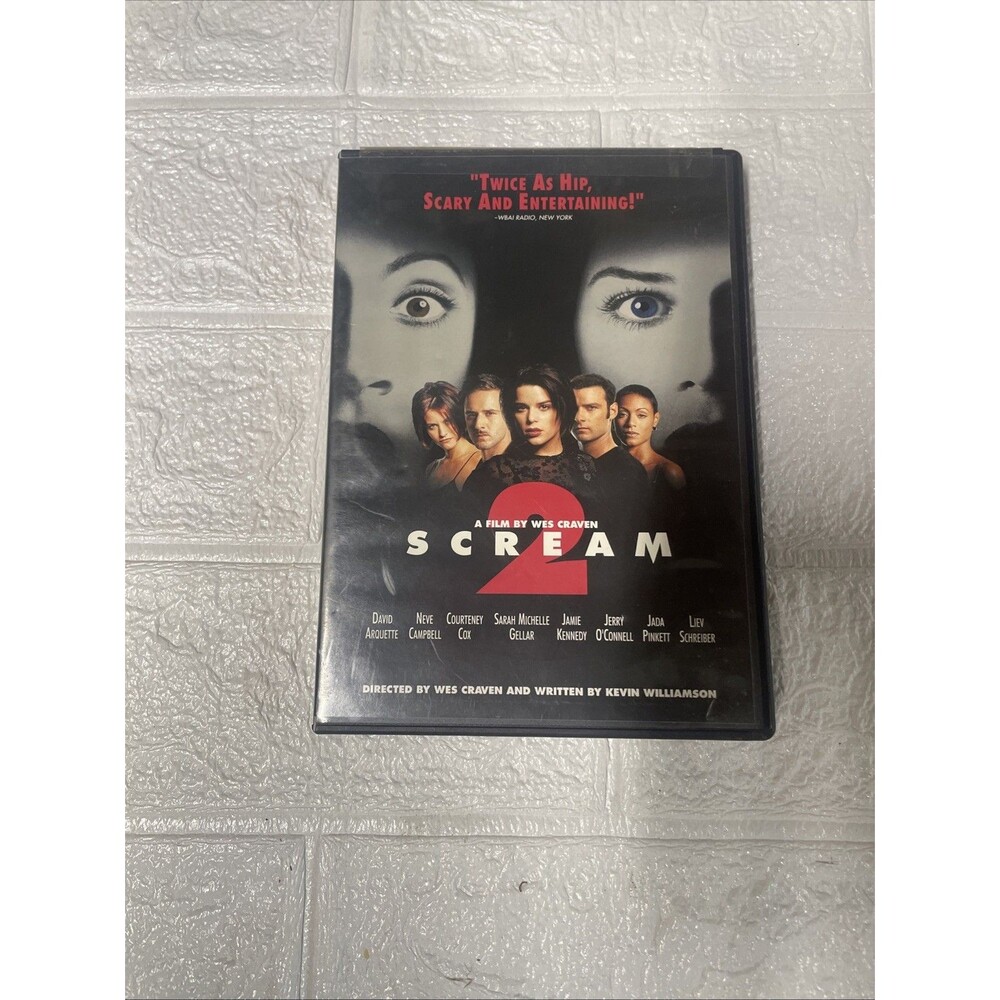 Scream 2 DVD 1997 Wes Craven Horror Slasher Movie Neve Campbell 90s Cult Classic